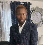 Wedson Kyne, July 2024 Direct Support Professional of the Month at Community Living of Rhode Island